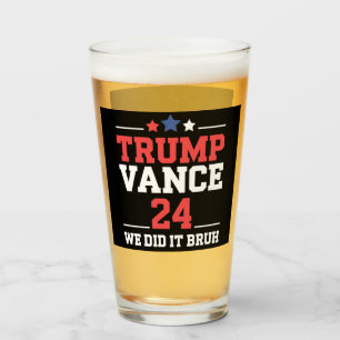 We Hebben Het Gemaakt Broer We Won Trump Vance 47s Glas