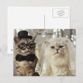 We hebben het gewoon gedaan! aankondigingskaart (Voorkant / Achterkant)