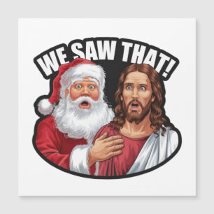 WE HEBBEN HET GEZIEN! Kerstman en Jezus kijken alt