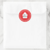 We hebben het label Bright Red New Home Address ve (Tas)