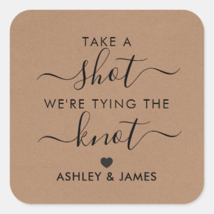 We hebben het Label van de Knot Wedding Gift getil