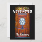 We hebben het moderne grafische deurscript verpla aankondiging (Voorkant)