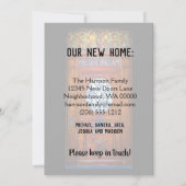 We hebben het moderne grafische deurscript verpla aankondiging (Achterkant)