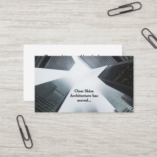 We hebben het nieuwe Kantoor Custom Company verpla Visitekaartje