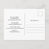 We hebben het Plant Moving Announcement Briefkaart (Achterkant)