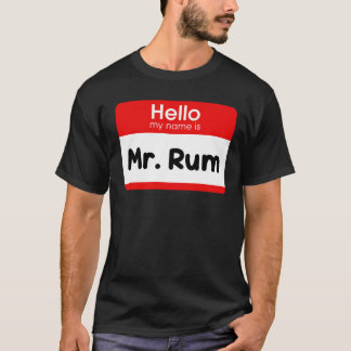 We hebben het Shirt "Mr Rum" van SOCRATES-Mannen o