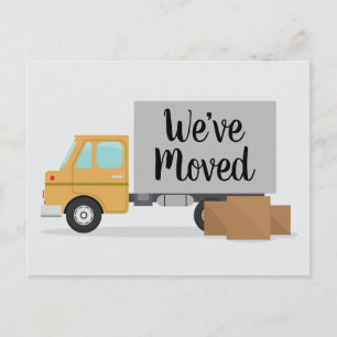 We hebben het verplaatsen van Truck Cute Change of Briefkaart