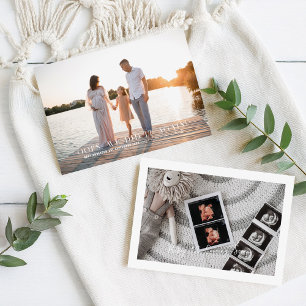 We hebben het weer gedaan   2e Baby foto zwangersc Aankondiging