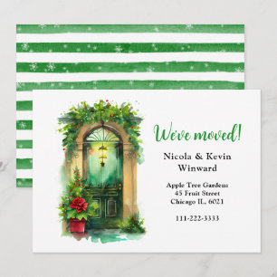 We hebben Holiday Christmas Holly Door verplaatst Aankondiging