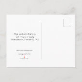 We hebben in oceaan gezocht. aankondigingskaart (Achterkant)