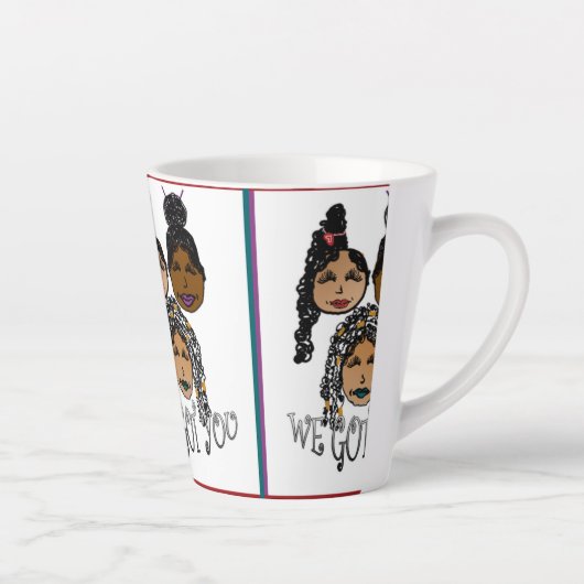 We hebben je late cup latte mok (Rechts)