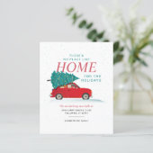 We hebben kerst-Feestdagen verplaatst. (Staand voorkant)