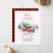 We hebben kerst-Feestdagen verplaatst. Notitiekaartje (Voorkant / Achterkant in situ)