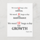 We hebben knuffels nodig… briefkaart (Voorkant)