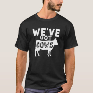 We Hebben Koeien Dier Mannen Vrouwen Aangepast T-shirt