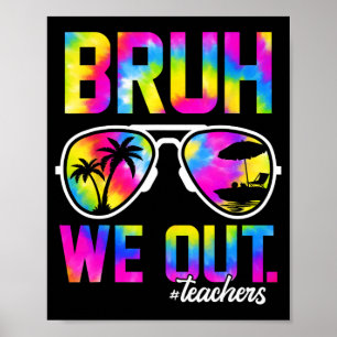We hebben leraren uit de zomer das verf laatste da poster