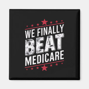 We Hebben Medicare Trump Biden Verkiezing Eindelij Magneet