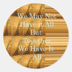 We hebben misschien niet alle Giraffe Safari Hakun Ronde Sticker