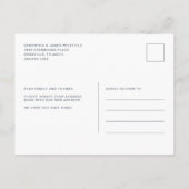 We hebben Modern Foto Bewegend. Aankondigingskaart (Achterkant)