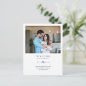 We hebben Modern Foto Bewegend. Aankondigingskaart (Staand voorkant)