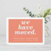 WE HEBBEN moderne, minimale, nieuwe adrespagina's  Aankondiging (Staand voorkant)