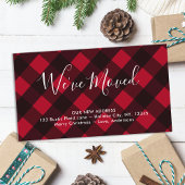 We hebben New Home Red Buffalo Pset Moving Informatiekaartje