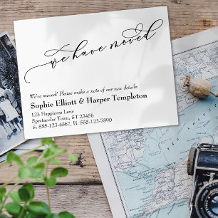 We hebben nieuwe adresaankondiging verplaatst notitiekaartje