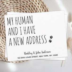 We hebben nieuwe adresgegevens verplaatst aankondiging