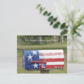 We hebben nieuwe Briefkaarten voor adresmelding ve (Staand voorkant)