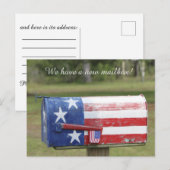 We hebben nieuwe Briefkaarten voor adresmelding ve (Voorkant / Achterkant)