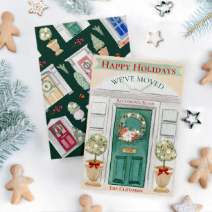 We hebben nieuwe homepage- of zakelijke Waterverf Feestdagenkaart