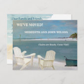 We hebben Ocean Beach Budget Move verplaatst Aankondiging (Voorkant / Achterkant)