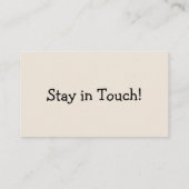 "We hebben ons verplaatst" met de aankondiging van (Achterkant)