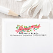 We hebben ons verplaatst/nieuw adres, waterverf ke etiket (Insitu)