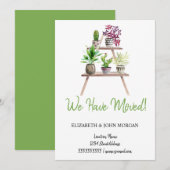 We hebben ons verplaatst, Planten, schikking (Voorkant / Achterkant)