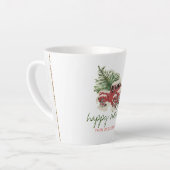 We hebben ons verplaatst, Red Truck, Pine Tree Sno Latte Mok (Linkerhoek)