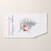 We hebben ons verplaatst, Santa Claus Pine Boom Bad Handdoek (Handdoek)