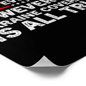 We hebben over alles gelogen Oekraïense steun Oekr Poster (Hoek)