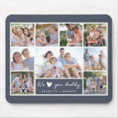 We hebben papa Foto Collage Muismat (Voorkant)