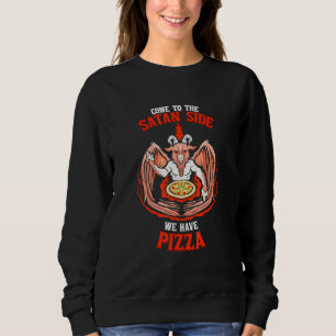 We hebben Pizza Baphomet Sata. Trui