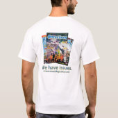 We hebben problemen t-shirt (Achterkant)