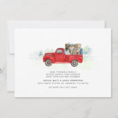 We hebben Red Truck Moving Aankondiging (Achterkant)