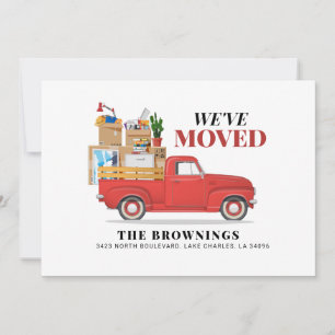 We hebben Red Truck Moving Aankondiging