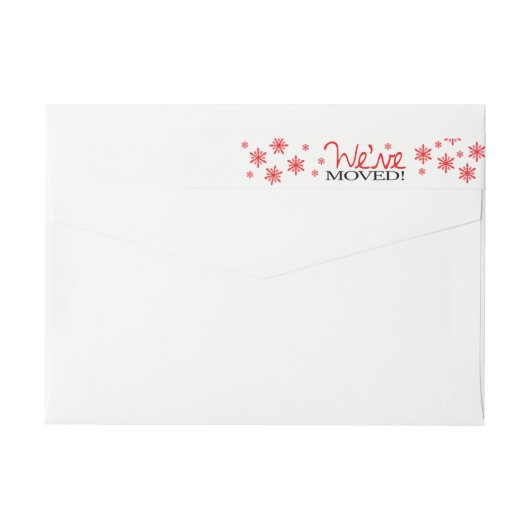 We hebben Snowflake wraparound-label verplaatst (Achterkant)