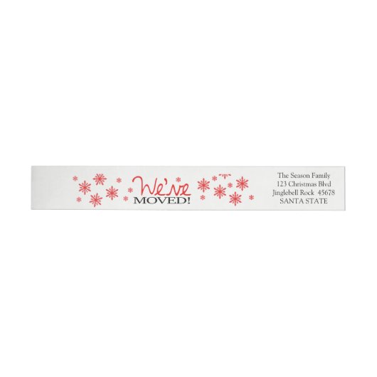 We hebben Snowflake wraparound-label verplaatst (Individueel)