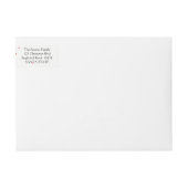 We hebben Snowflake wraparound-label verplaatst (Voorkant)