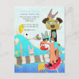 We hebben Spain Postcards verplaatst Aankondigingskaart