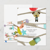 We hebben Spanje verplaatst Aankondigingskaart (Voorkant / Achterkant)