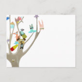 We hebben Spanje verplaatst Aankondigingskaart (Achterkant)