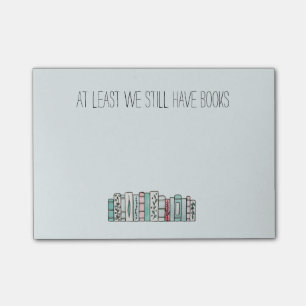 We hebben tenminste nog boeken post-it® notes
